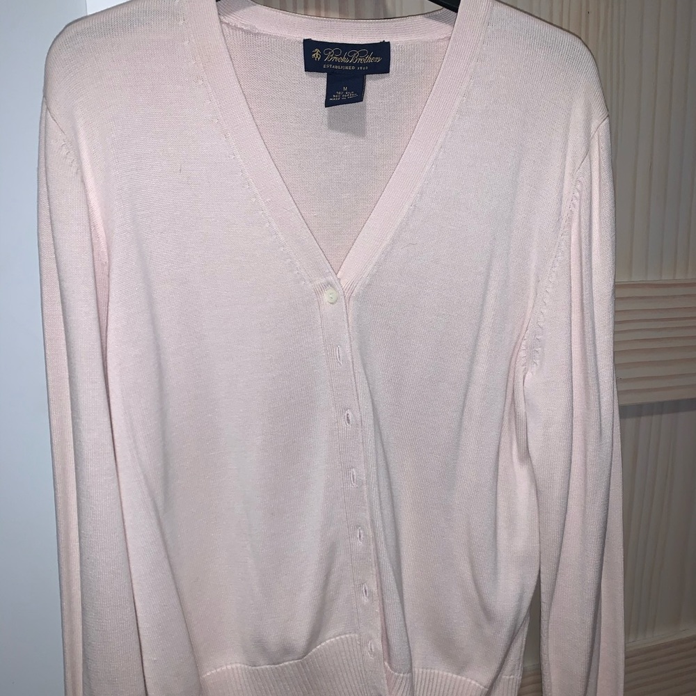 Pink cardigan